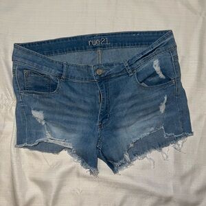 RUE21 Jean shorts!!